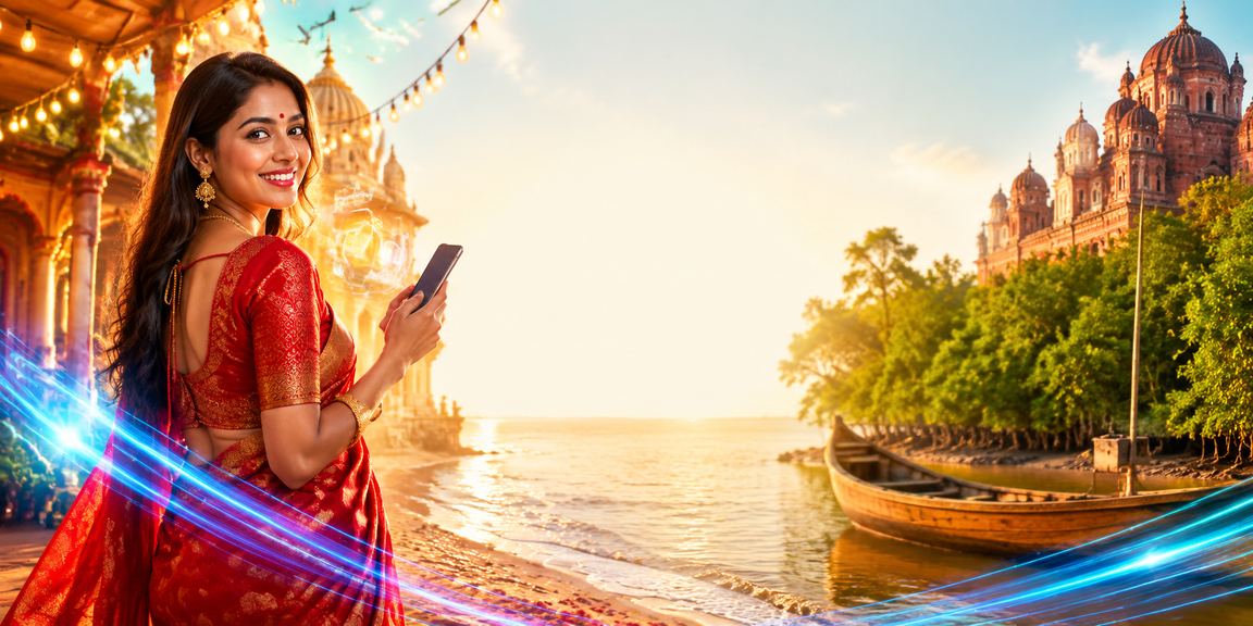 সুন্দরবন অঞ্চলের পেমেন্ট সুবিধার চিত্র
